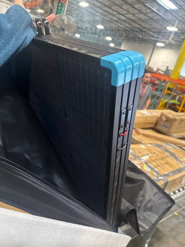 Photo 1 of Renogy 400W Portable Solar Panel Suitcase, 23% High Efficiency Foldable Solar Charger for Power Station, Durable for Decades, with Sturdy Kickstands, IP67 Waterproof for RV Camping Off-Grid Blackouts