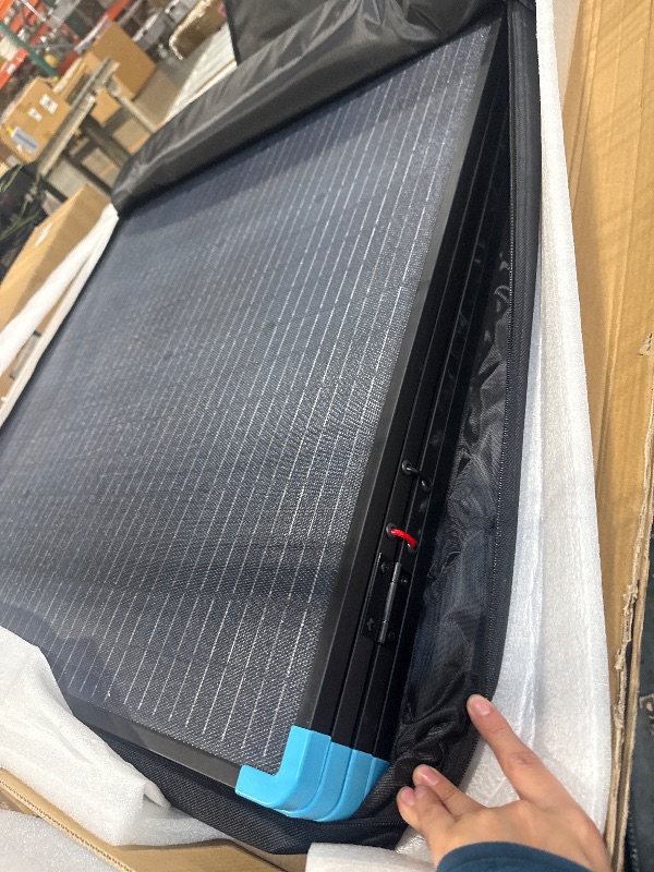 Photo 1 of Renogy 400W Portable Solar Panel Suitcase, 23% High Efficiency Foldable Solar Charger for Power Station, Durable for Decades, with Sturdy Kickstands, IP67 Waterproof for RV Camping Off-Grid Blackouts