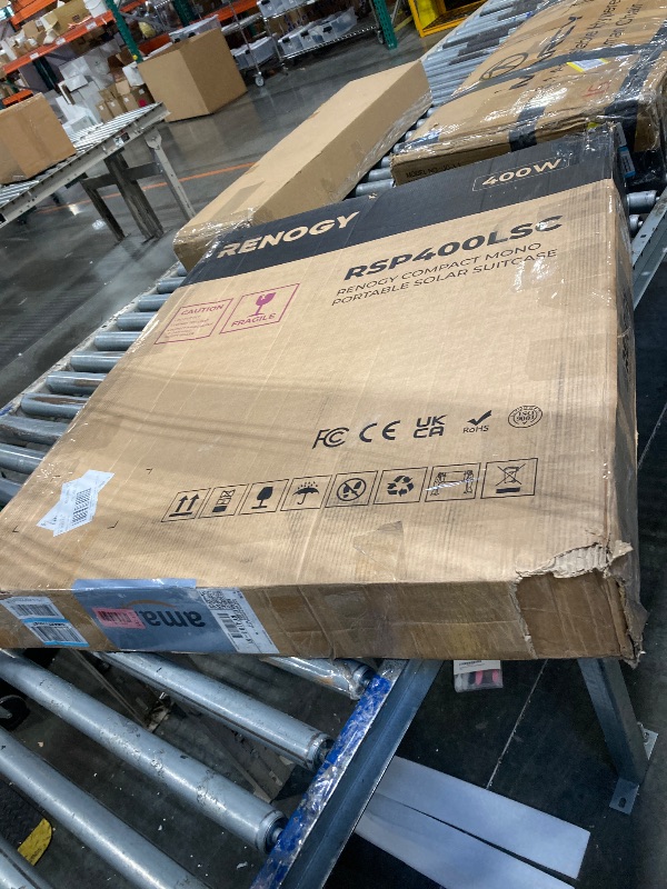 Photo 1 of Renogy 400W Portable Solar Panel Suitcase, 23% High Efficiency Foldable Solar Charger for Power Station, Durable for Decades, with Sturdy Kickstands, IP67 Waterproof for RV Camping Off-Grid Blackouts