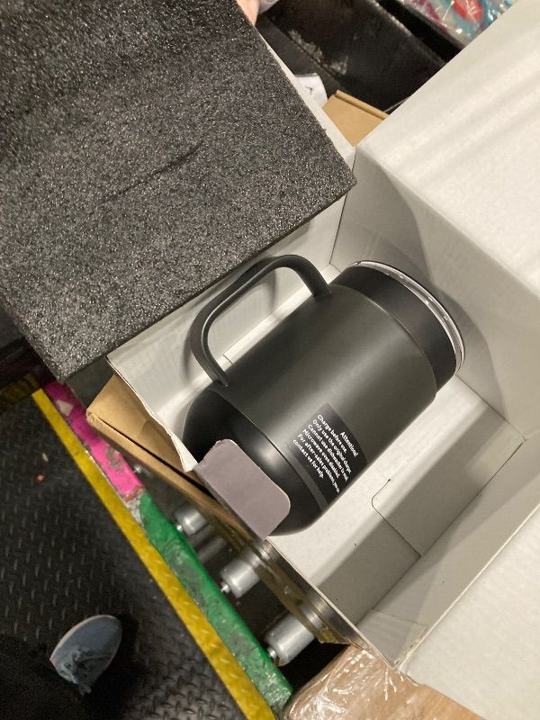 Photo 1 of ***CHARGING BASE IS MISSING//SIMILAR PRODUCT*** Waipfaru Coffee Warmer & Mug Set for Desk, Heated Cup With Auto Shut Off, Electric Self Heating & 3 Temperature Control Smart Mug for Office, Home and Travel, Black