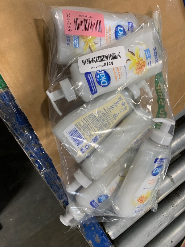 Photo 1 of **SIX***Dial Liquid Hand Soap, Vanilla Honey with Protein Packed Yogurt, 7.5 Fl Oz, Packaging may vary