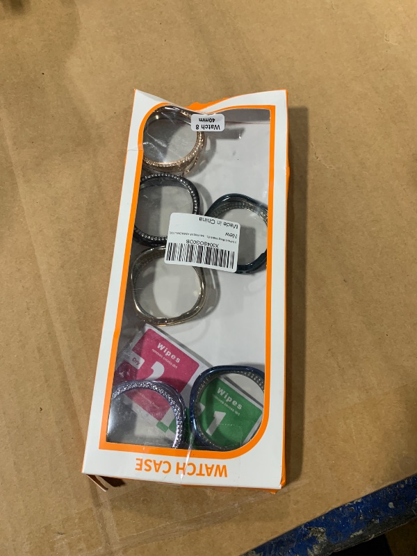 Photo 1 of [10-Pack] Bling Watch Screen Protector for Samsung Galaxy Watch8 40mm, Glitter Protection Cases TPU Soft Cover with Sparkly Rhinestones for Galaxy Watch8 40MM(SM-L320)