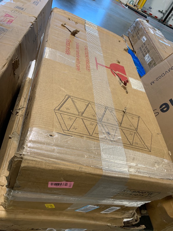 Photo 1 of **INSTRUCTIONS NOT FOUND** BROTTAR Glass Display Cabinet, 4-Tier Curio Cabinets with 3 Color Lights for Collectibles, Storage Cabinet with Door, Glass Display Case & Bookcase with Human Body Sensor, White