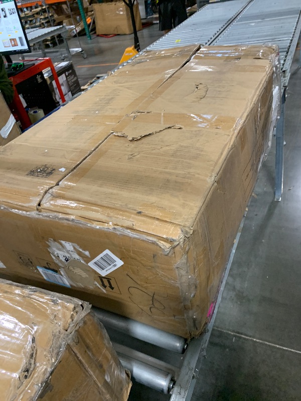 Photo 1 of **NO CHAIRS INCLUDED** LITTLE TREE Dining Table for 4-6 People, Wooden Table, Rectangle Furniture, Modern Kitchen Table for Home, Dining Room, Brown