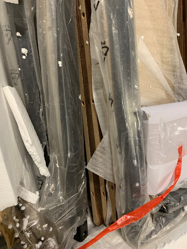 Photo 1 of **NO CHAIRS INCLUDED** LITTLE TREE Dining Table for 4-6 People, Wooden Table, Rectangle Furniture, Modern Kitchen Table for Home, Dining Room, Brown