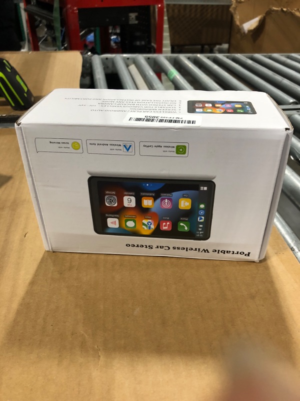 Photo 1 of ?Hieha? 2025 Wireless Portable Carplay and Android Auto, Carplay Screen for Car with Mirror Link/AUX/FM,7" Touchscreen Bluetooth 5.0, Marine Stereos for All Vehicles