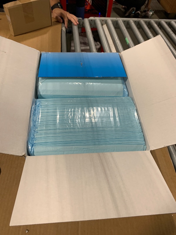 Photo 1 of 100 Count 22” x 22” Super Absorbency Disposable Underpads, Leakproof Quick Drying Disposable Pads for Baby, Puppy and Adults, Puppy Pads, Cat Pee Pads for Dogs, Potty Puppy Training Pads