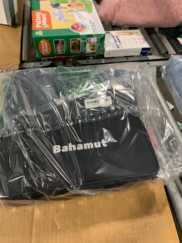 Photo 1 of *MINOR DAMAGE - USED*
BAHAMUT Travel Cajon Drum -Zebrawood Small Portable Cajon with Strap and Bag, Rich Bass and Bright Treble Sounds, Ideal Gift Drum Box for All Skill Levels