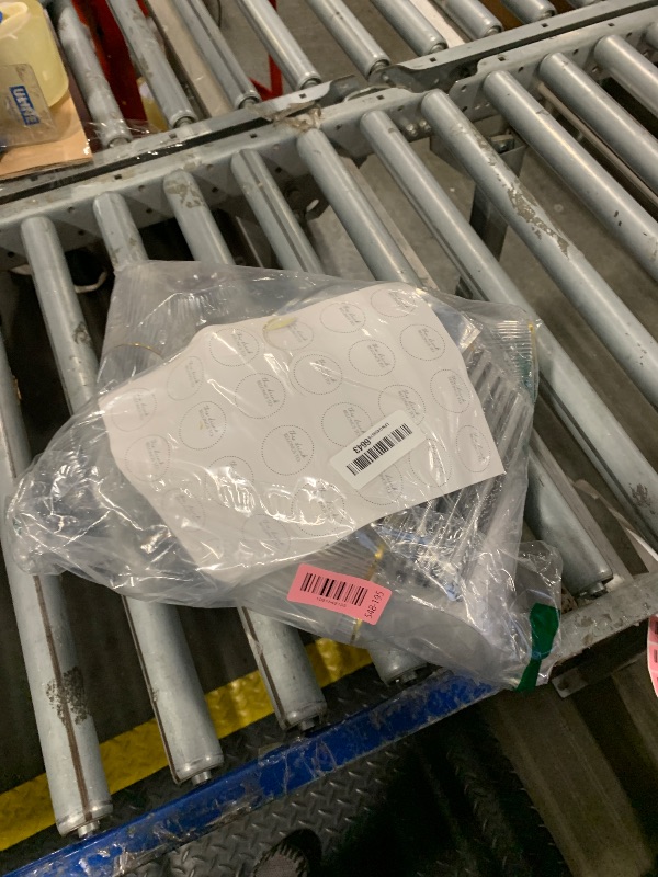 Photo 1 of **PARTIAL SET**
48 Pack Ribbed Origami Ripple Plastic Glasses, 24 9 Ounce Stemless Champagne Flutes & 24 12 Ounce Cups, BPA-Free Disposable Shatterproof Toasting Glasses for Weddings, Bars, and Events (Gold Rim)