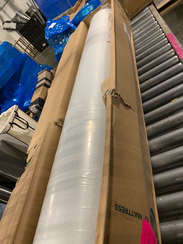 Photo 1 of ZINUS 10 Inch Queen Green Tea Memory Foam Mattress [New Version], Fiberglass Free, Medium Firm Feel, Zoned Pressure Relief, Certified Safe Foams & Fabric, Mattress in A Box