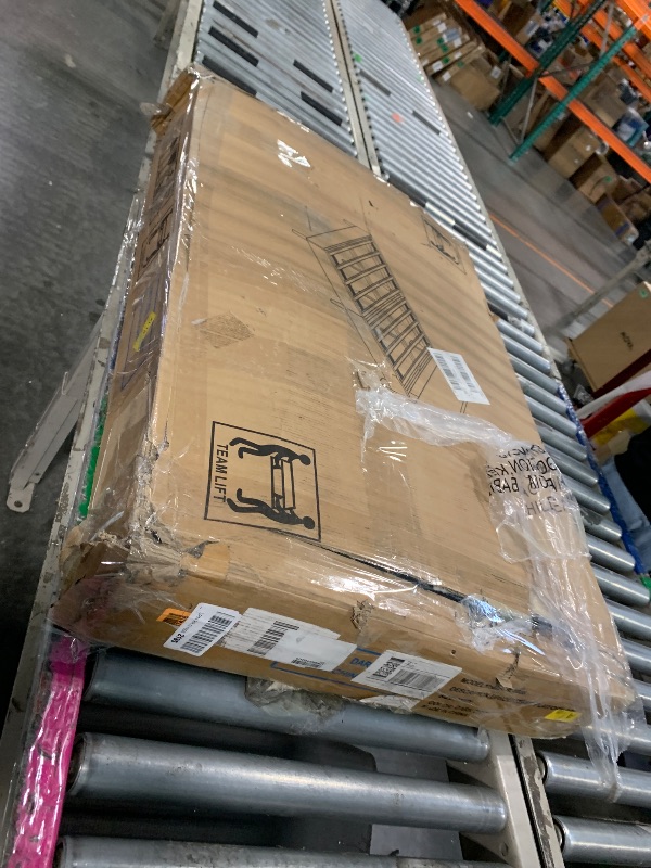 Photo 1 of ******SIMILAR ITEM***** Giantex Twin Size Bed Frame, Linen Upholstered Platform Bed w/Height Adjustable Chevron Headboard, Wooden Slats Support Mattress Foundation, 6.5’’ Under-Bed Storage, No Box Spring Needed (Grey)