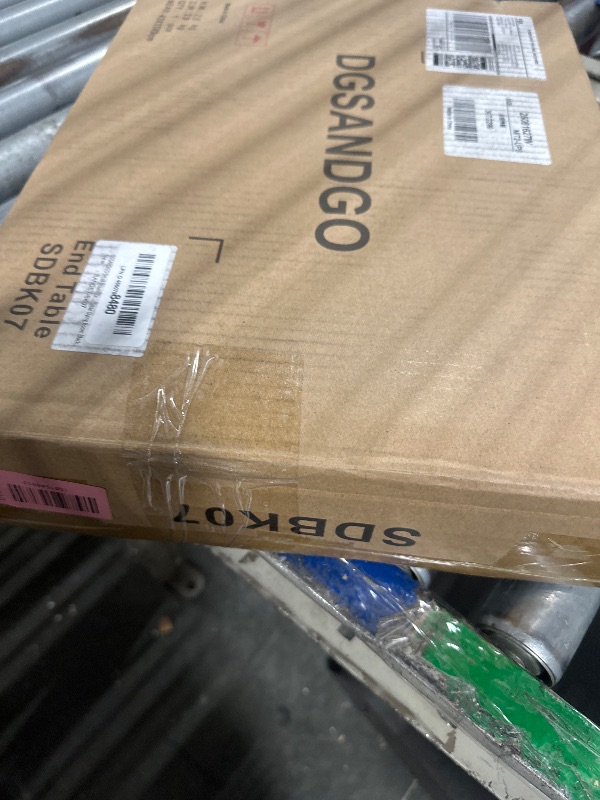 Photo 1 of DGSANDGO Small Round Side Table,Bedside Table with Storage, Morden Round Nightstand, Samll Side Table for Living Room?Bathroom?Bedroom, Nursery, Laundry, Black