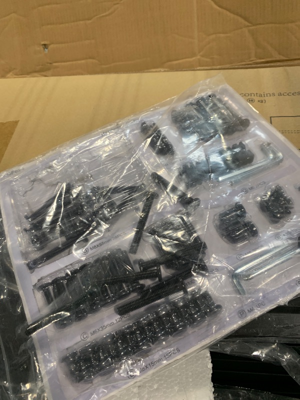 Photo 1 of ****SIMILAR ITEM******* Twin Over Twin Metal Bunk Bed with LED Lights, USB Charging Station, 2 Drawers, Guard Rails & Ladder – No Box Spring Needed, Easy Assembly, Black