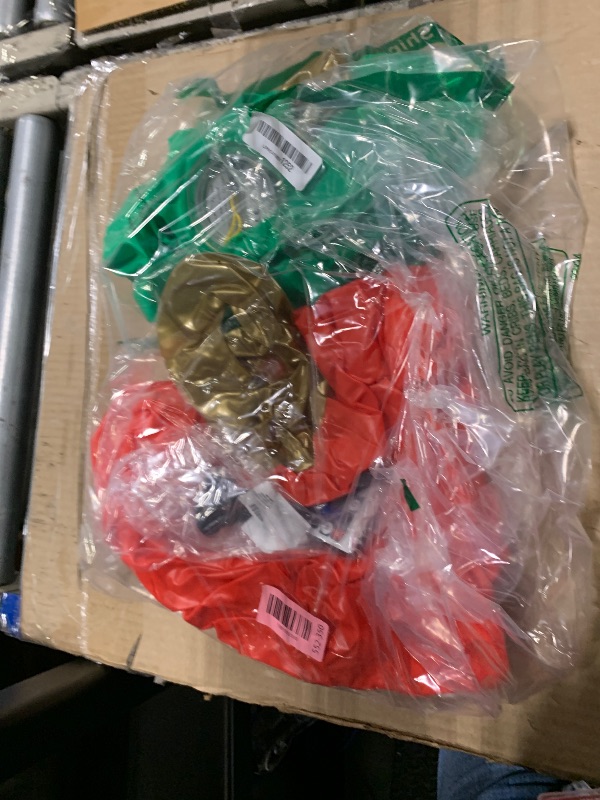 Photo 1 of [] Inflatable Ornaments Balls Outdoor 2Pcs: Flashes in Red | Green | Blue and Timer, 24 Inch Giant Christmas Inflatable Ornaments, Reusable PVC - Blow Up Ornament Balls for Yard, Porch, Party