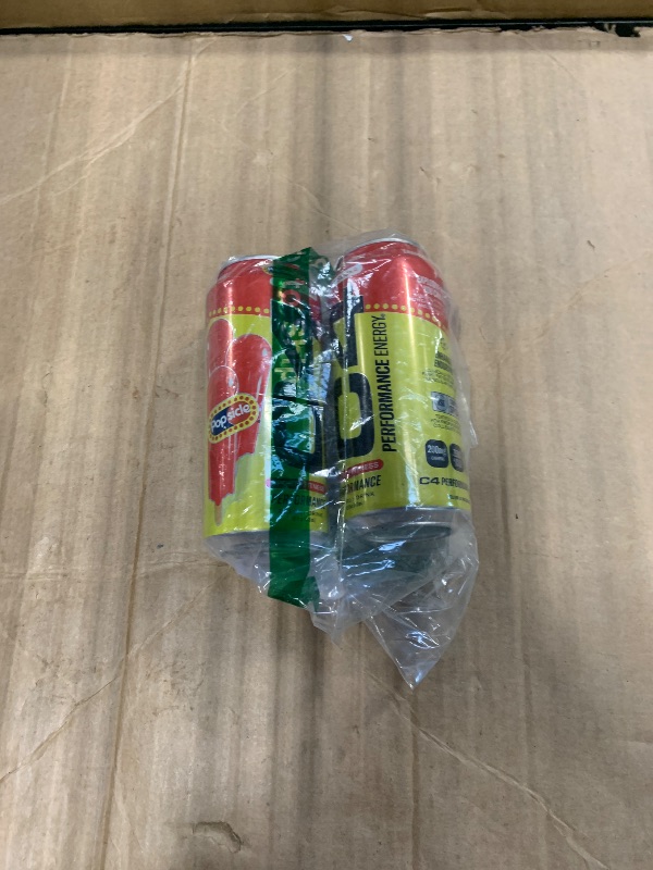 Photo 1 of ***** ONLY 2 *** C4 Performance Energy Drink Cherry Popsicle 16oz