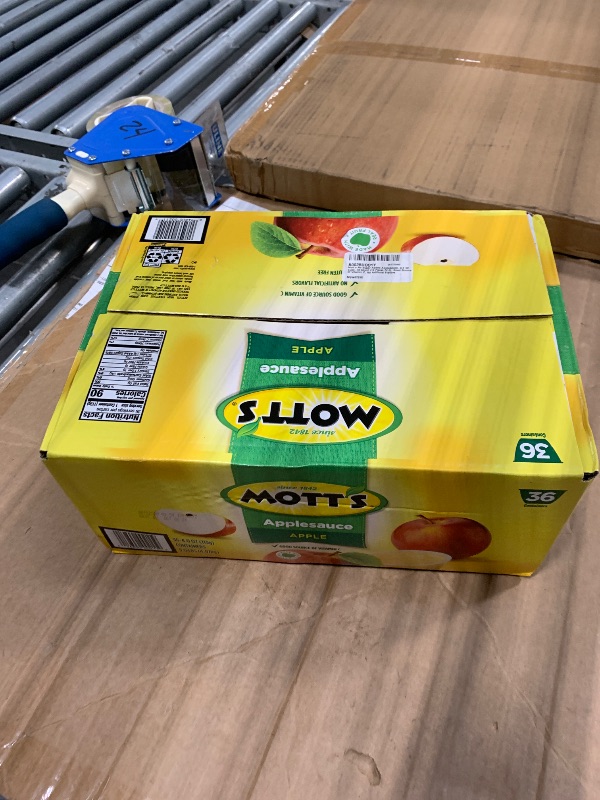 View 2 of  **** 08/06 / 2026 **** Mott's Applesauce, 4 Oz Cups, 36 Count, No Artificial Flavors, Good Source Of Vitamin C, Nutritious Option For The Whole Family