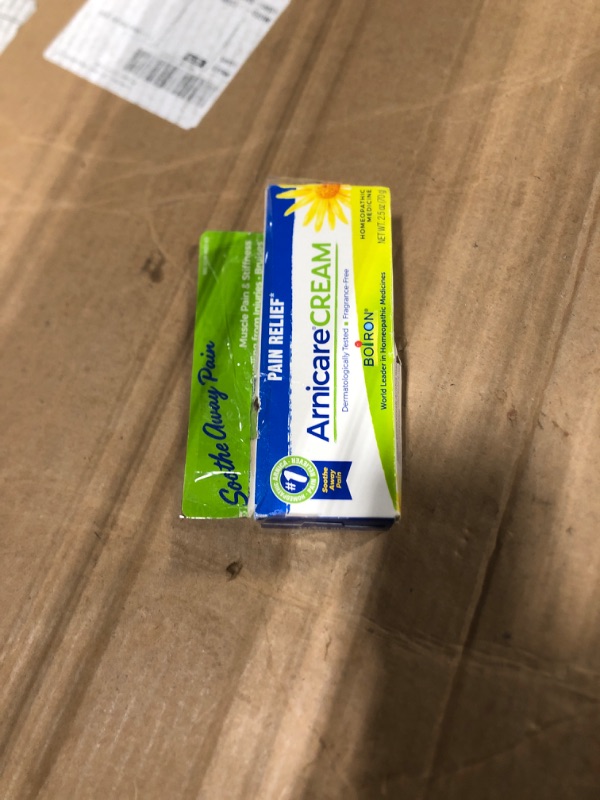 Photo 1 of ***** EXP 2/2028 **** Boiron Arnicare Cream for Joint Pain, Muscle Pain, Swelling, Soreness, Stiffness, and Bruises - Fast Absorbing and Fragrance-Free - 2.5 oz