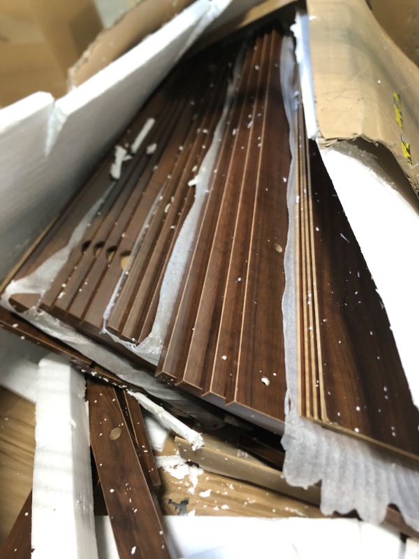 Photo 1 of *** MANUAL INCLUDED *** LITTLE TREE Modern Buffet Cabinet with Storage, 59 Inch Kitchen Sideboard Cabinet with 4 Doors, Coffee Bar Cabinet for Dining Room, Living Room