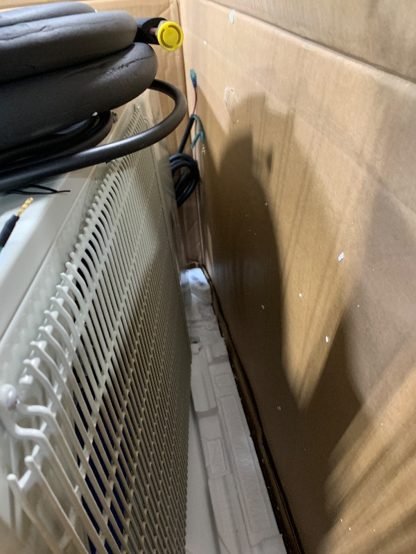 Photo 1 of ***Missing heat pump****YITAHOME 9000 BTU Mini Split Air Conditioner Heat Pump System, Wifi Enabled 19 SEER2 115V Inverter Ductless AC Cool Up to 450 Sq. Ft, Compatible with Alexa, Complete Installation Kit