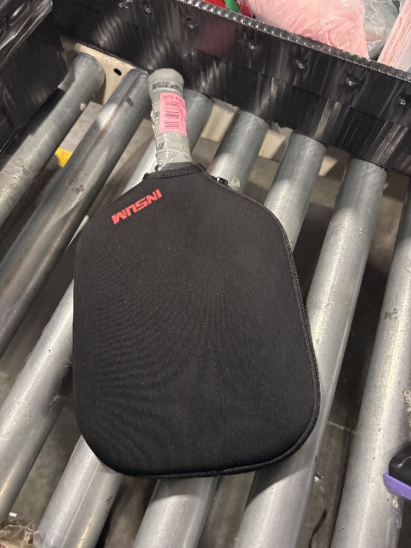 Photo 1 of INSUM Pickleball Paddles, Titanium Carbon Fiber Pickleball Paddle with Power Polymer Core, USAPA Approved, Pro Pickleball Rackets for Ultimate Spin & Consistency, Come with Cover