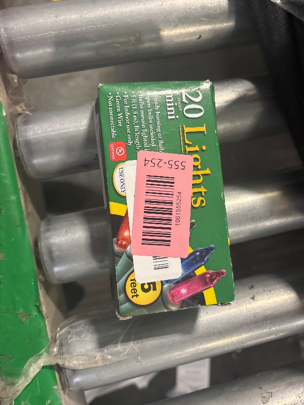 Photo 1 of 20 Count Multi Color Mini Light String