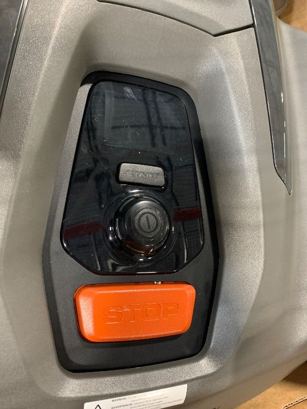 Photo 1 of *******THE LAWNMOWER IS LOCKED AND REQUIRES A PASSWORD TO OPERATE !!!!!!!! WHICH WE DO NOT HAVE !!!!!! ** *** Husqvarna 410iQ Automower Robotic Mower, 0.5 Acre Mowing Capacity, Wire Free Robot Lawn Mower with Charging Station, RS1 EPOS Reference Station a