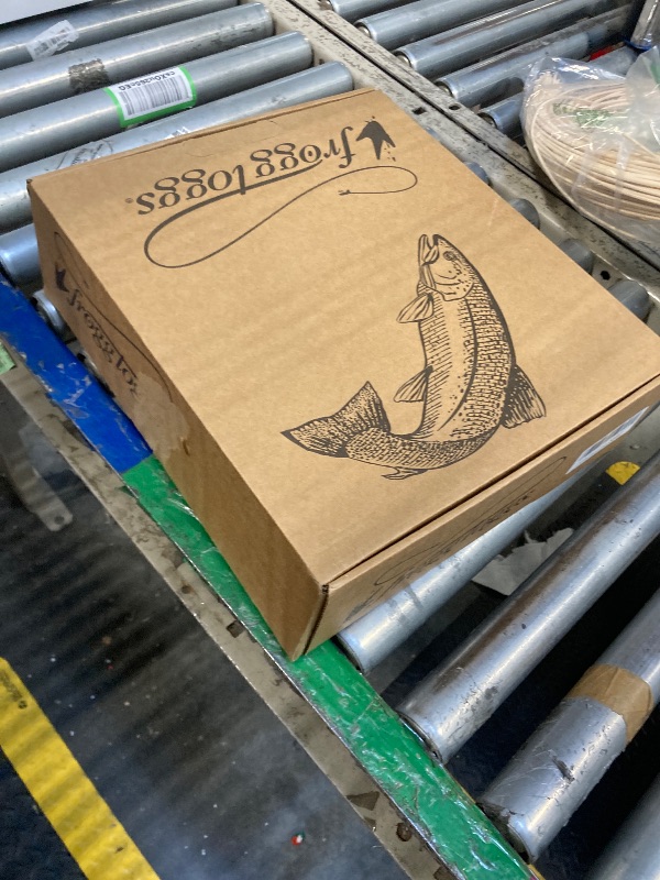 Photo 2 of FROGG TOGGS Rana II Waterproof PVC Fishing Bootfoot Hip Wader for Fishing, Brown Cleated, 10