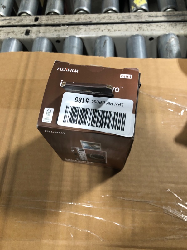 Photo 1 of Fujifilm Instax Mini EVO Instant Camera - Brown