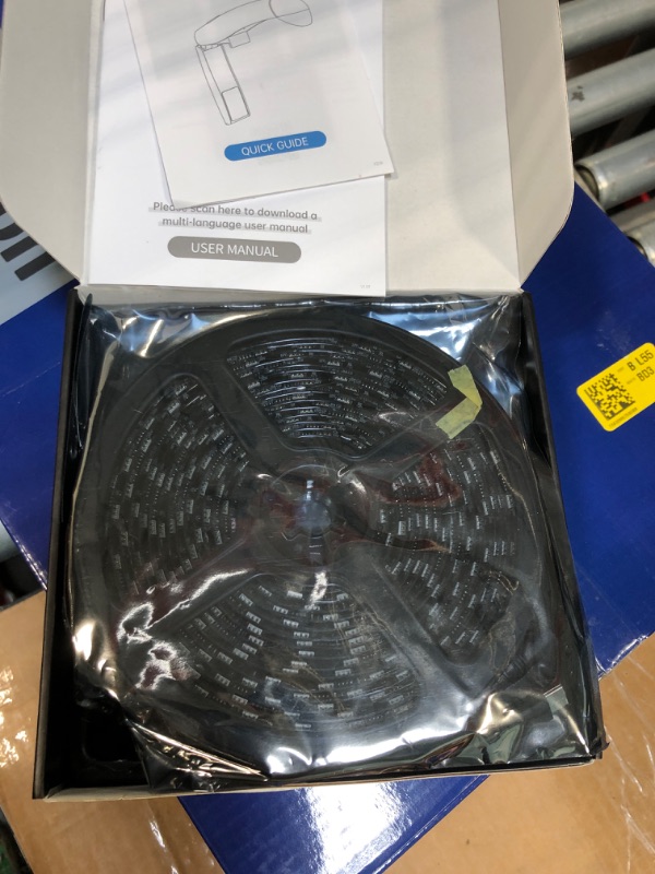 Photo 1 of FFJ TV Lights That Change with Screen, 18ft Cuttable LED Backlight for 75-85 Inch Screen and PC Monitor, Backlight with Sensor, Smart App Control, Game & Music Sync Color Changing Lights