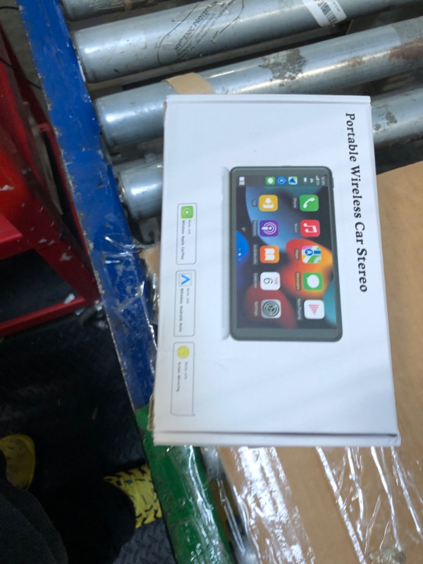 Photo 1 of ?Hieha? 2025 Wireless Portable Carplay and Android Auto, Carplay Screen for Car with Mirror Link/AUX/FM,7" Touchscreen Bluetooth 5.0, Marine Stereos for All Vehicles