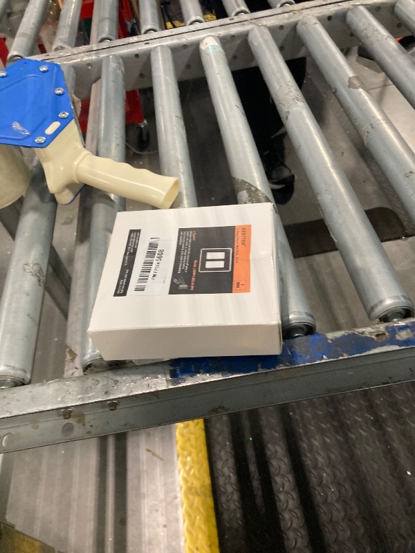 Photo 1 of [5 Pack] BESTTEN 2 Gang Black Decorator Wall Plate, Standard Size, H4.53” x W4.57”, Unbreakable Polycarbonate Outlet and Switch Cover, UL Listed