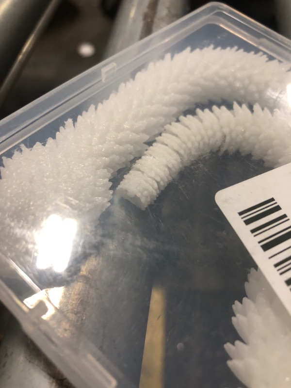 Photo 1 of ** MISSING TAIL TIP ** 3D Printed Snake - 21 Inch Movable Articulated Snake, Perfect 3D Printed Animals for Educational Toys! Must-Have Toys for Kids and Collectors, Home Office Executive Desk Decor (Noctilucent Rainbow)