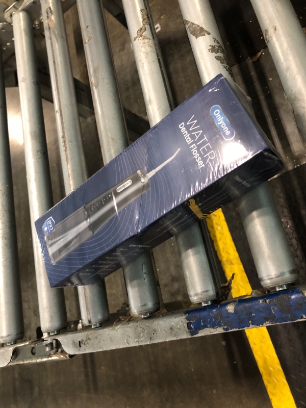 Photo 1 of ** FACTORY SEALED** Onlyone Water Dental Flosser Pick for Teeth Cordless Portable Oral Irrigator Rechargeable Travel Irrigation Cleaner 300ML Electric Flossing Machine for Teeth Cleaning Power Flossers IPX7 Waterproof