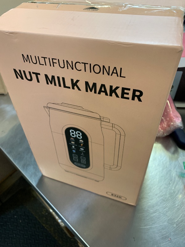 Photo 1 of 10 in 1 Nut Milk Maker Machine?42oz IMD Screen Almond Milk Maker, Soy Milk Maker with Self-Cleaning, Delay Start, Keep Warm, Automatic Plant-Based Milk Blender for Juice, smoothie, Soup, Boil Water