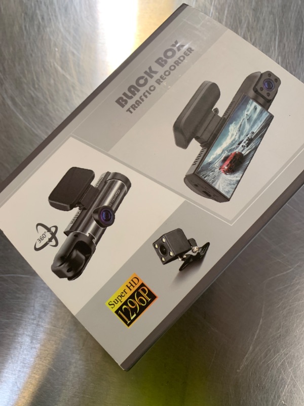 Photo 1 of 1080P Dash Camera Front and Inside,Dashcams for Cars with IR Night Vision Loop Recording G-Sensor 24Hr Parking (1080 P Front and Inside)