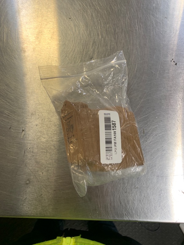 Photo 1 of *TAGS ONLY, NO KEYS** WODEGIFT 100 PCS Wedding Favors/ Party Favors Key Bottle Opener,Vintage Skeleton Key Bottle Openers with Escort Tag Cards and Key Chains(Red Copper)