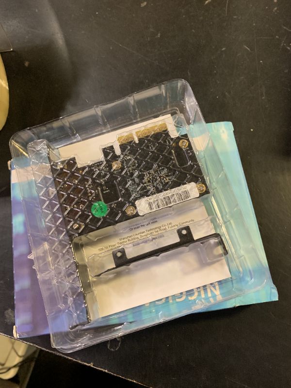 Photo 1 of 10G Base-T PCI-e Network Card, Marvell AQC113 Controller, NICGIGA 10Gb Ethernet Adapter Support WOL, 10Gbe RJ45 Port NIC Card, Windows10/11/Windows Server/Linux