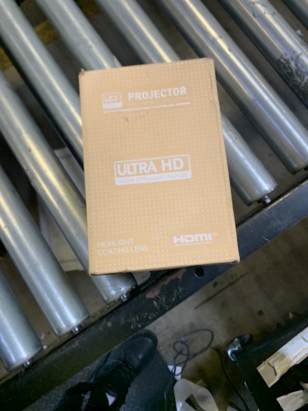 Photo 1 of [Auto Keystone]HY300Pro Portable Mini Projector with Wi-Fi Bluetooth USB HDMI, Full HD 1080P 4K Support, Built-in Android Netflix & YouTube Ready, Home movie theater, Kids Gift,Phone & PC Mirroring