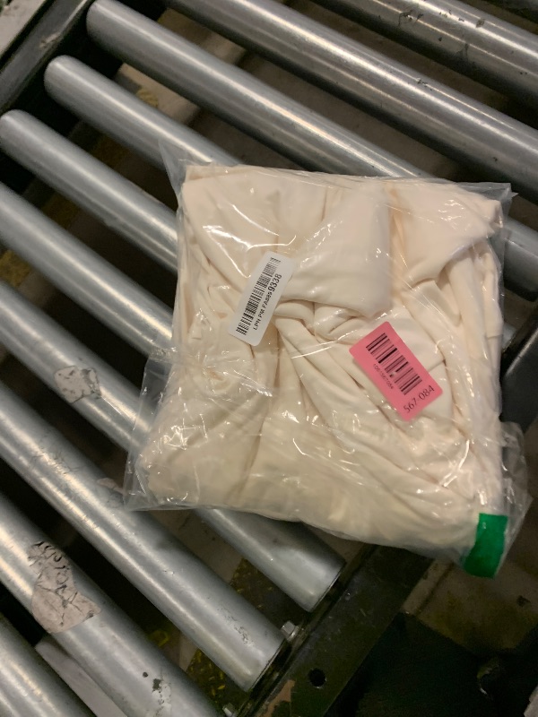 Photo 1 of 10x10ft Wrinkle Free Ivory Backdrop Curtain for Parties Soft Fabric Drapes Wedding Ivory Curtain Backdrop for Birthday Party Decorations Background for Photography 5x10ft,2 Panels