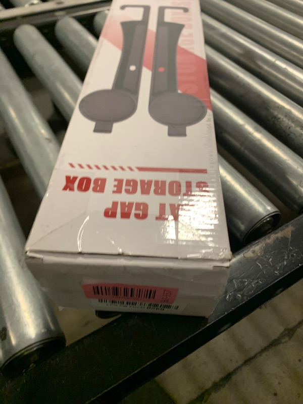 Photo 1 of 2PCS Car Seat Gap Filler Organizer with Cars Cup Holder,Hook,3 in 1 Car Seat Gap Plug with Storage Slot & Seats Belt Holes & Charging Port,Universal in Between Cars Seats Catcher