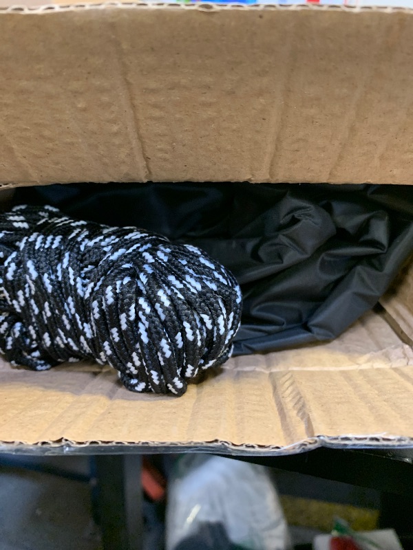 Photo 1 of 10×10 Canopy Replacement Top Cover, Pop Up Canopy Tent Cover for Straight Leg Frame, Waterproof Canopy Top with Windproof Ropes for Outdoor Garden Patio Camping Sun Shade(Top Only) (Black)