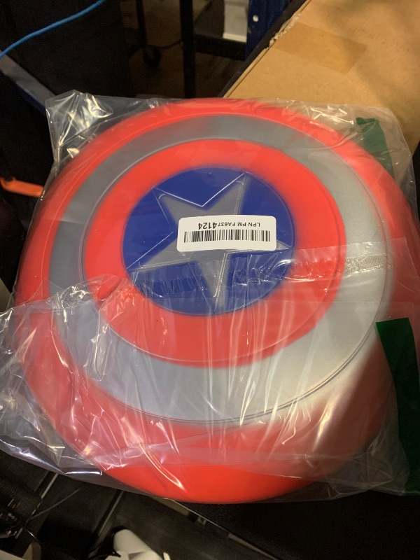 Photo 1 of 12.6 inch Captain Shield Children's Costume Props Halloween Cosplay Children's Party Birthday Gift