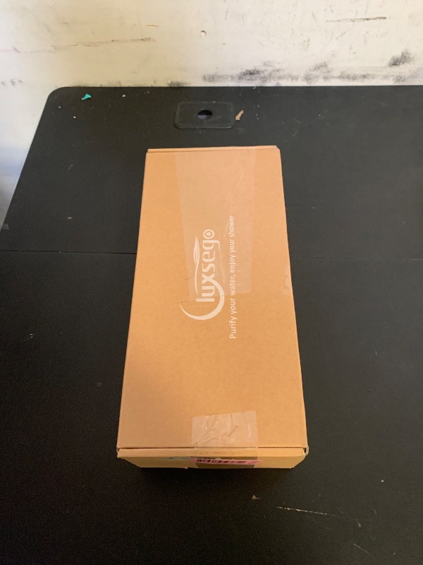 Photo 1 of *INCOMPLETE** Luxsego Filtered Shower Head for Hard Water, High Pressure 3 Modes Shower Heads with Handheld Spray, Water Softener Showerhead Set with Mineral Beads to Remove Chlorine & Fluoride for Dry Hair & Skin