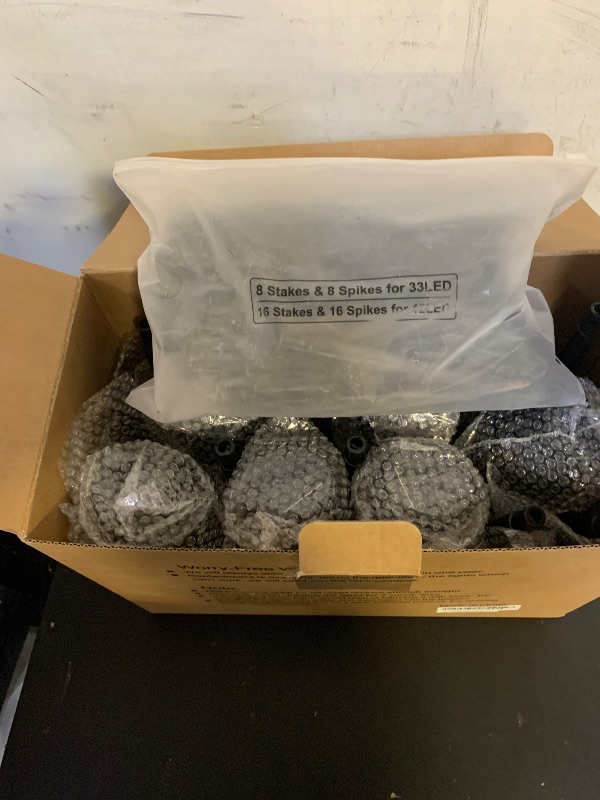 Photo 1 of *NONFUNCTIONAL** Permande 16 Pack Upgraded Solar Lights Outdoor, Mini Solar Torch Lights with Flickering Flames, Waterproof Landscape Decoration Dancing Flame Lights for Garden Pathway Yard, Auto On/Off Dusk to Dawn