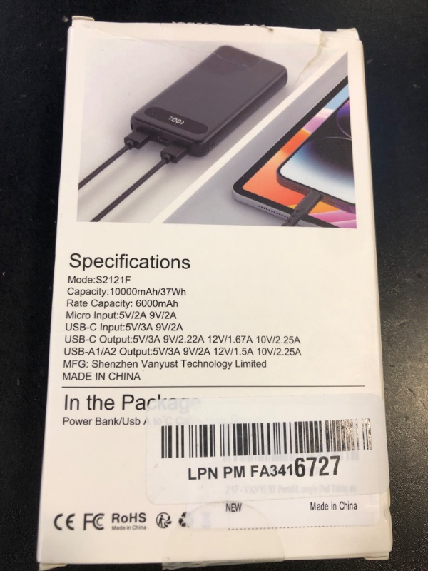 Photo 1 of 10000 mAh power bank