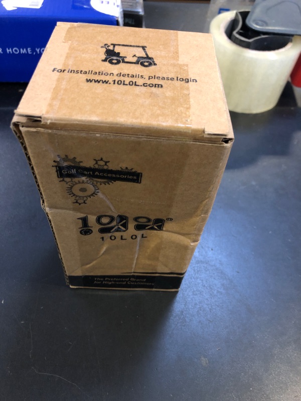 Photo 1 of 10L0L Golf Cart Bugle Horn, Retro Chrome Snail Air Horn for Yamaha, EZGO, Club Car | Loud & Classic Safety Horn | Universal Fit for Golf Carts, Bikes, Boats | Stainless Steel & Weatherproof