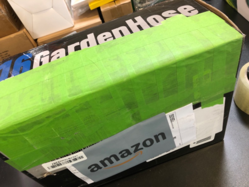 Photo 1 of 100FT Garden Hose, 304 Stainless Steel Water Hose, Flexible with a 10-Mode Nozzle Sprayer, No Kink, Lightweight, Puncture Proof, Ideal for Yard, Lawn, Outdoor