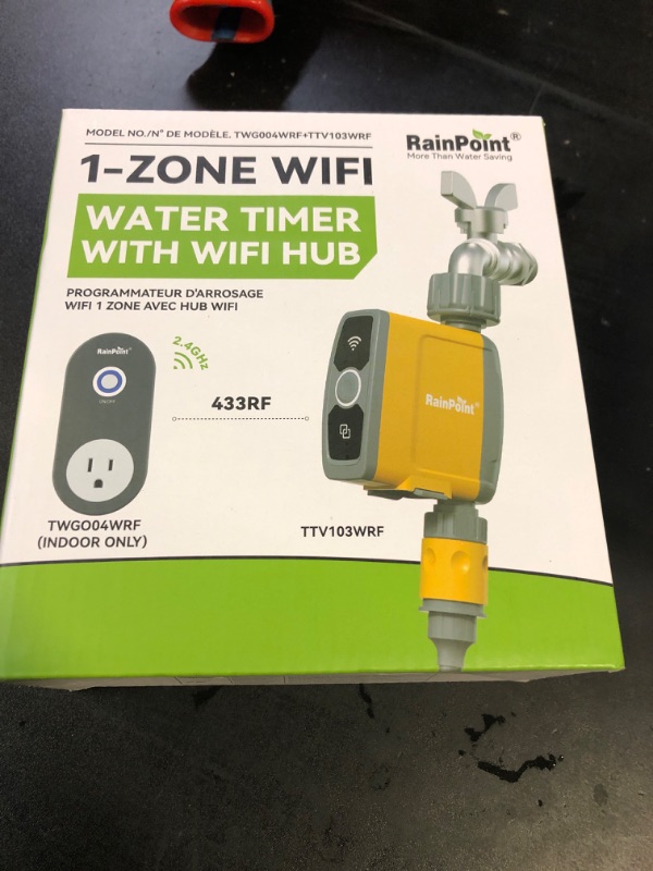 Photo 1 of 1-ZONE WIFI WATER TIMER WITH WIFI AND HUB 