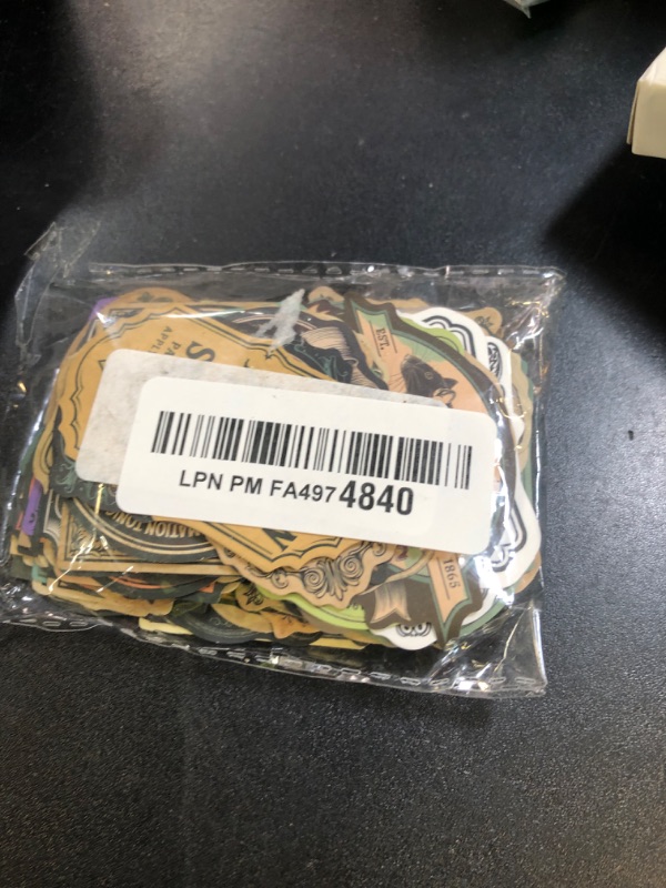 Photo 1 of 100PCS Halloween Potion Label Stickers,Apothecary Magic Labels Stickers Waterproof Vinyl Stickers for Water Bottle Laptop Computer