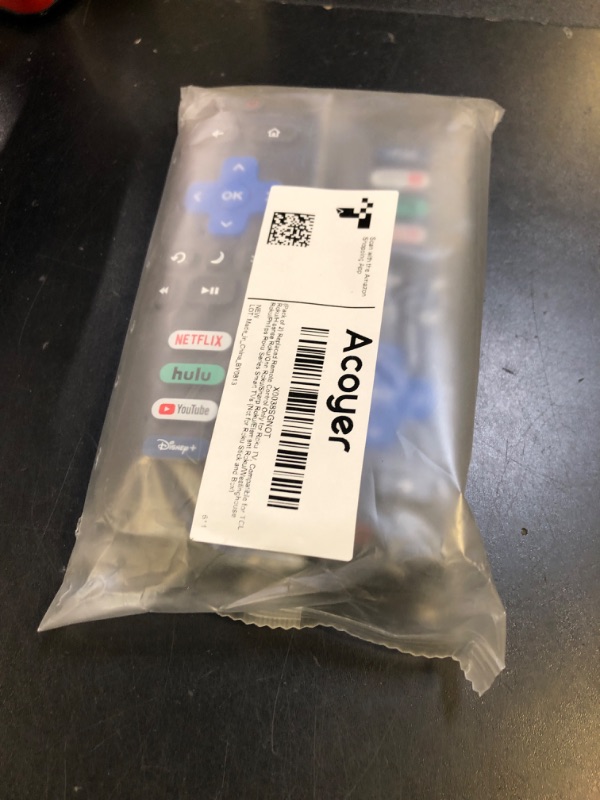 Photo 1 of (Pack of 2) Replacement Remote Control Only for Roku TV, Compatible for TCL Roku/Hisense Roku/Onn Roku/Sharp Roku/Element Roku/Westinghouse Roku/Philips Roku Smart TVs (Not for Roku Stick and Box)